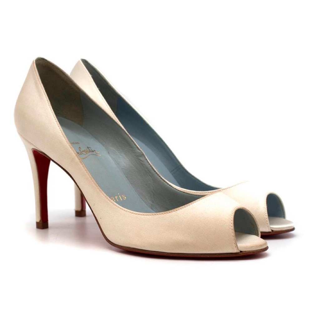 Christian Louboutin You You 85mm satin pumps